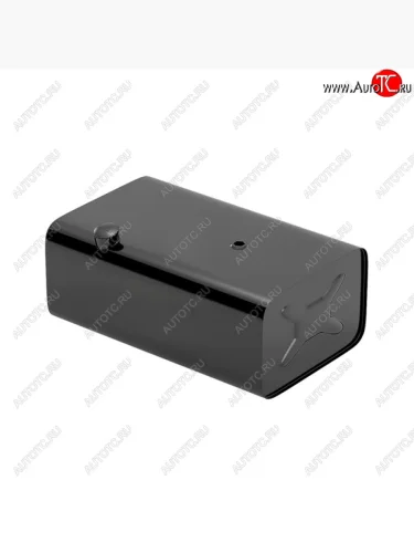 Бак топливный (300 л/433*673*1080 мм) БАКОР СТАЛЬ (крышка полуоборотная, без комплектующих) УРАЛ 4320 (1977-2025)