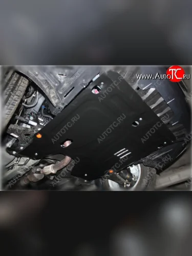 Защита картера двигателя и КПП (V-1,6) Alfeco (Сталь 2 мм) Chery Arrizo 7 дорестайлинг (2014-2016)