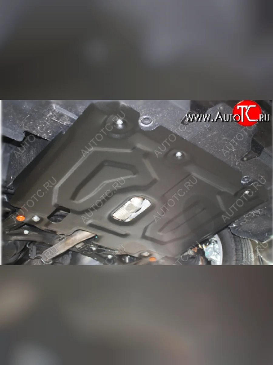 Защита картера двигателя и КПП (V-1,5) Alfeco Chery Bonus 3 (A19) седан (2013-2016) (Алюминий 4 мм)  с доставкой в г. Керчь