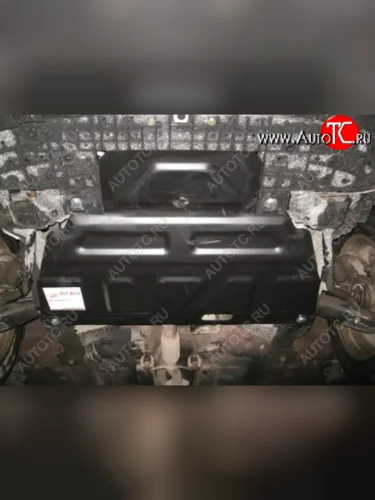 Защита картера двигателя и КПП (V-1,3) Alfeco (Алюминий 4 мм) Chery Indis S18 (2011-2016)