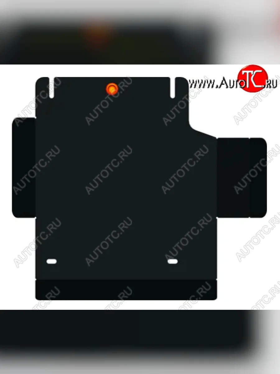 Защита РК (V-2,8TD) Alfeco Chevrolet Trailblazer GM800 дорестайлинг (2012-2016) (Сталь 2 мм)  в Самаре Самарской области