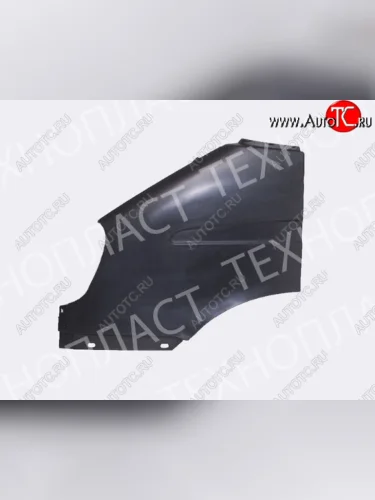 Левое крыло (без отверстия под повторитель поворота) Технопласт ГАЗ ГАЗель  3302,Бизнес (2010-2025) 2-ой рестайлинг шасси
