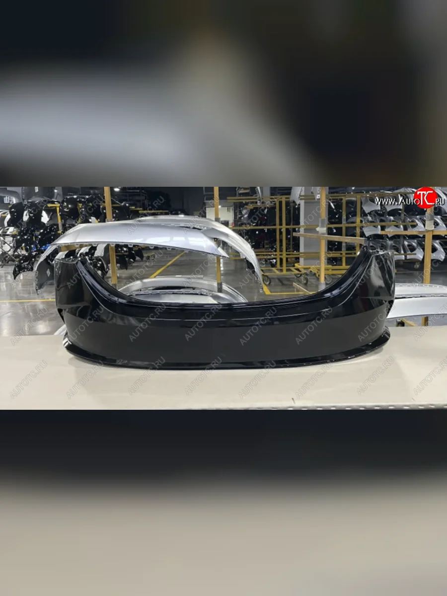Задний бампер Технопласт Hyundai Solaris HCR седан рестайлинг (2020-2022)  с доставкой в г. Пермь