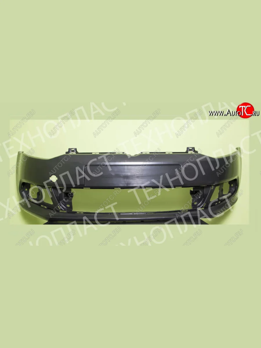 Передний бампер Технопласт Volkswagen Polo Mk5 6R,6C,61 седан дорестайлинг (2009-2015)  в Воронеже Воронежской области