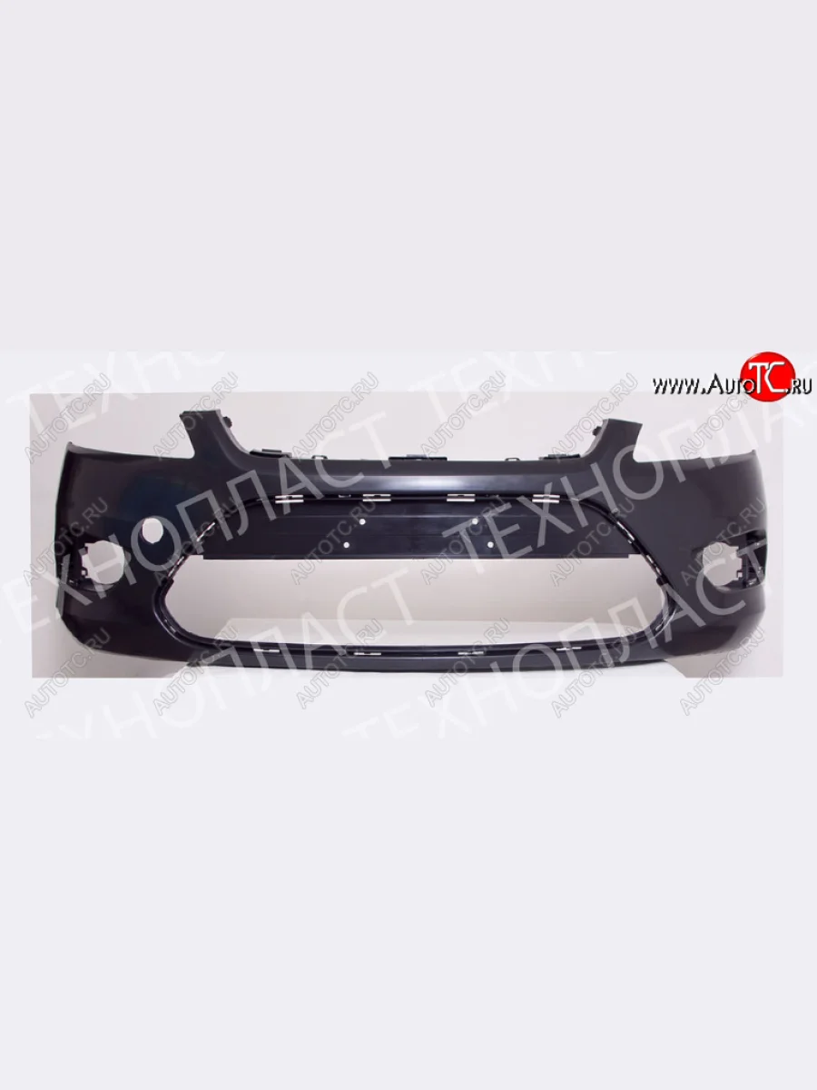 Передний бампер Технопласт Ford Focus 2 седан рестайлинг (2007-2011)  с доставкой в г. Керчь