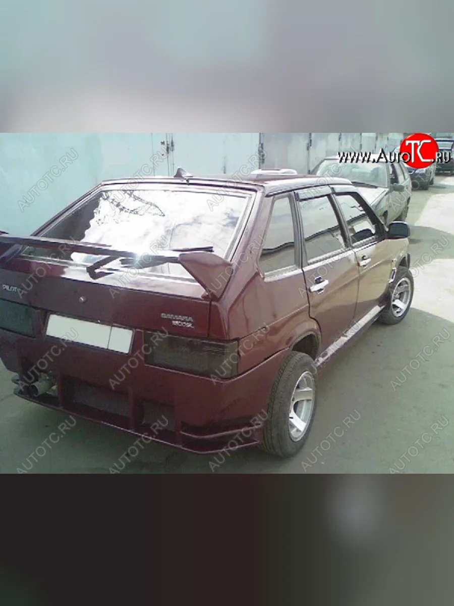 Cпойлер (на скобках) Феррари Лада ВАЗ 2113 (2004-2013) (С красным стоп-сигналом, неокрашенный)  в Самаре Самарской области