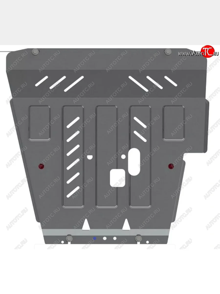 Защита КПП и РК (V-1,5) Alfeco Daihatsu Terios J200 дорестайлинг (2006-2009) (Алюминий 4 мм)  с доставкой в г. Пермь