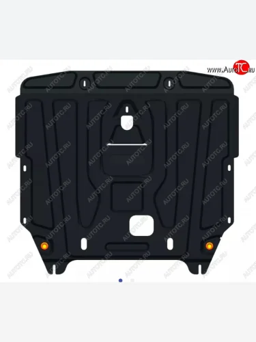 Защита КПП (V-2,7; 3,5) Alfeco (Сталь 2 мм) Dodge Magnum (2004-2008)