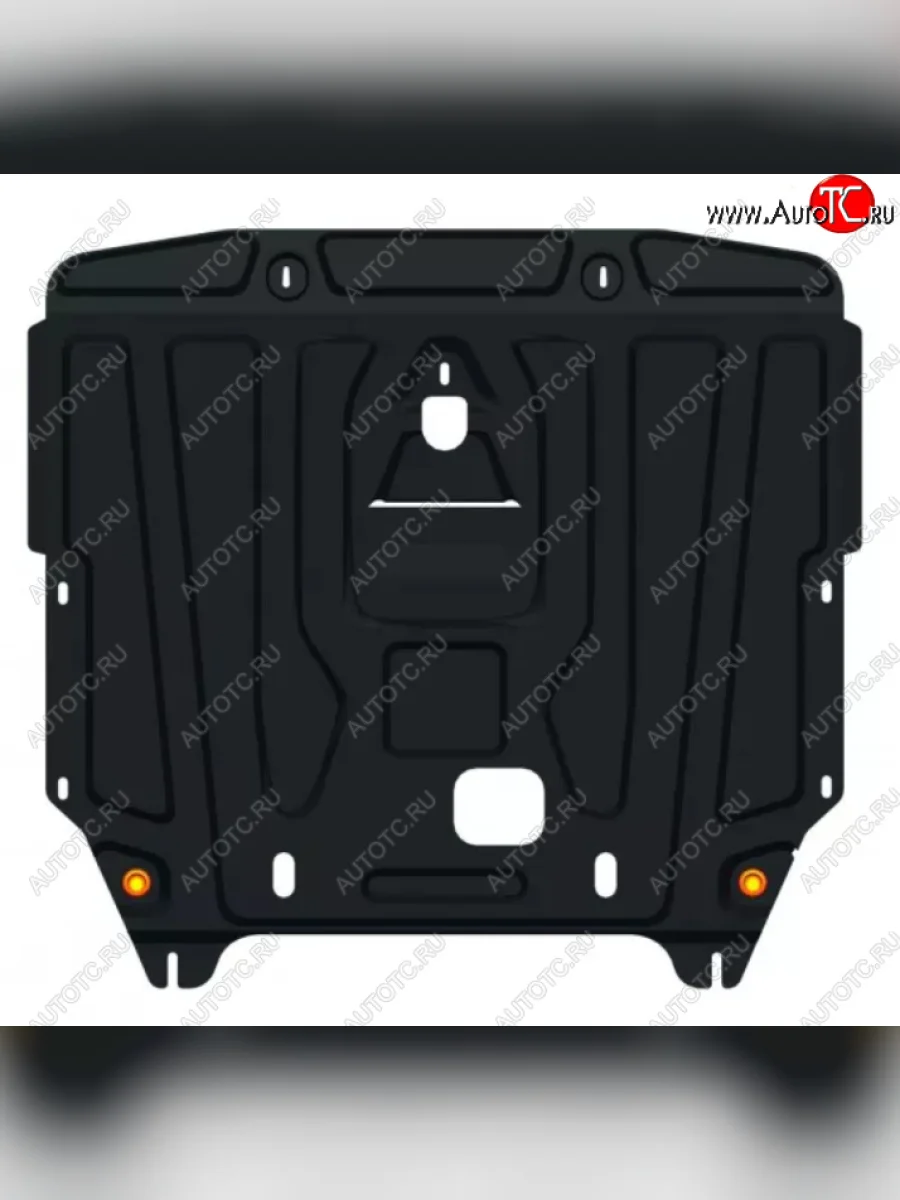 Защита картера двигателя (V-2,5D MT) Alfeco Dong Feng Rich 6 DoubleCab рестайлинг (2021-2025) (Сталь 2 мм)  с доставкой в г. Керчь