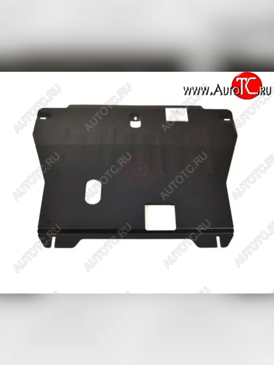 Защита картера двигателя и КПП (V-1,6TGDI, установка на кронштейны) Alfeco EXEED TXL 1-ый рестайлинг (2021-2025) (Сталь 2 мм)  в Самаре Самарской области