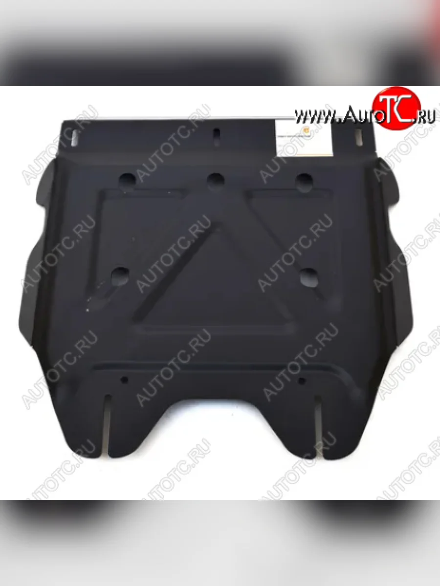 Защита РК (V-2,4) Alfeco Fiat Fullback (2016-2018) (Алюминий 3 мм)  в Перми Пермском крае