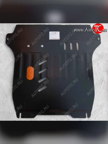 Защита картера двигателя и КПП (большая) Alfeco (Алюминий 3 мм) Fiat Sedici (2005-2014)