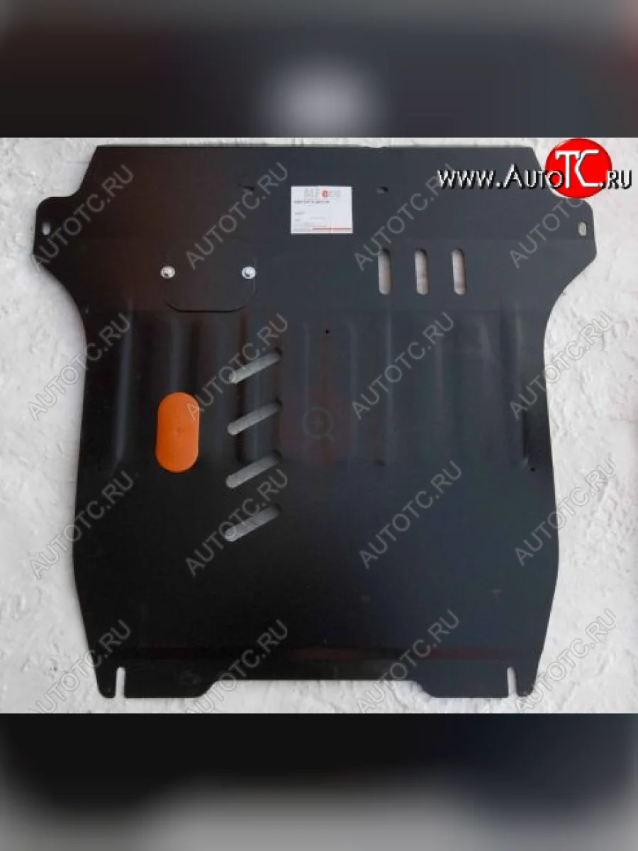 Защита картера двигателя и КПП (большая) Alfeco Fiat Sedici (2005-2014) (Алюминий 4 мм)  в Перми Пермском крае