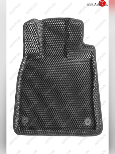 Коврики в салон EVA (3D, ромб, чёрные) Seintex Audi A6 C7 дорестайлинг, седан (2010-2014)