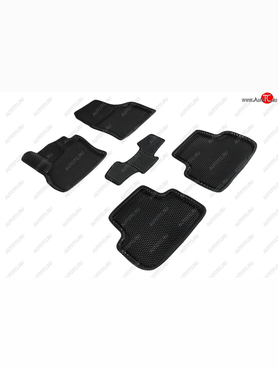Коврики в салон EVA (3D, ромб, чёрные) Seintex Audi Q3 F3 (2018-2022)  в Перми Пермском крае