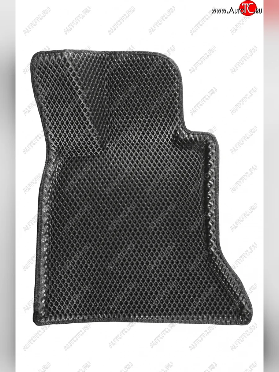 Коврики в салон EVA (3D, ромб, чёрные) Seintex BMW 5 серия F10 рестайлинг, седан (2013-2017)  в Самаре Самарской области