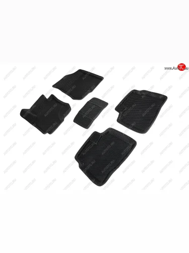 Коврики в салон EVA (3D, ромб, чёрные) Seintex Hyundai I30  FD (2010-2012) универсал рестайлинг, хэтчбэк 5 дв. рестайлинг
