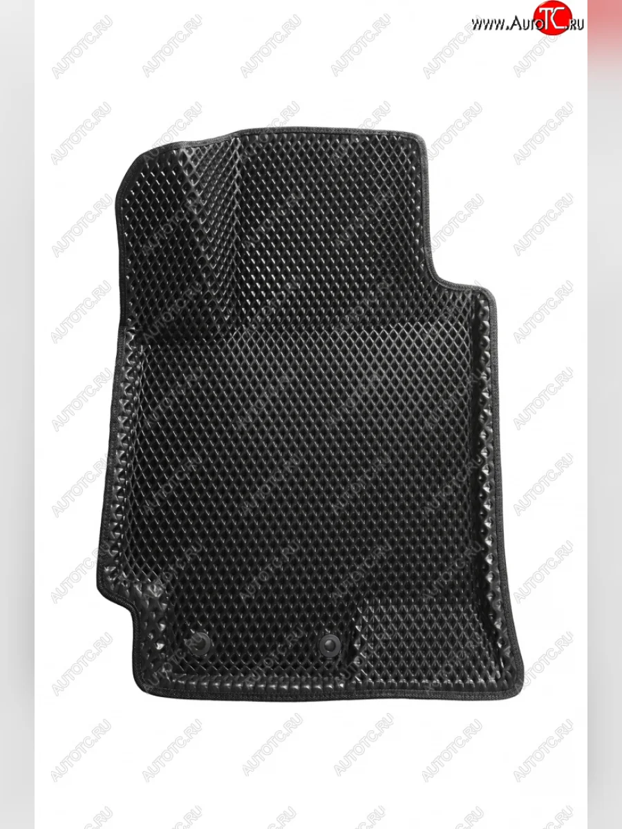 Коврики в салон EVA (3D, ромб, чёрные) Seintex Hyundai Solaris HCR седан дорестайлинг (2017-2020)  с доставкой в г. Керчь