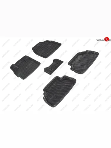 Коврики в салон EVA (3D, ромб, чёрные) Seintex Mazda CX-7 ER дорестайлинг (2006-2010)
