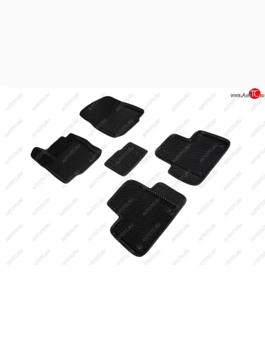 Коврики в салон EVA (3D, ромб, чёрные) Seintex Mercedes-Benz GLE Coupe  C292 (2014-2019)