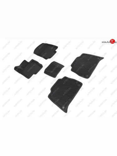 Коврики в салон EVA (3D, ромб, чёрные) Seintex Mercedes-Benz GLE class  W167 (2018-2025)