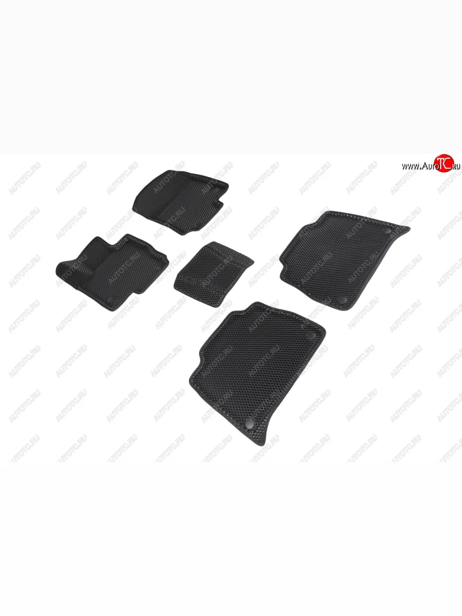 Коврики в салон EVA (3D, ромб, чёрные) Seintex  Mercedes-Benz GLE class (2018-2025) W167  в Самаре Самарской области