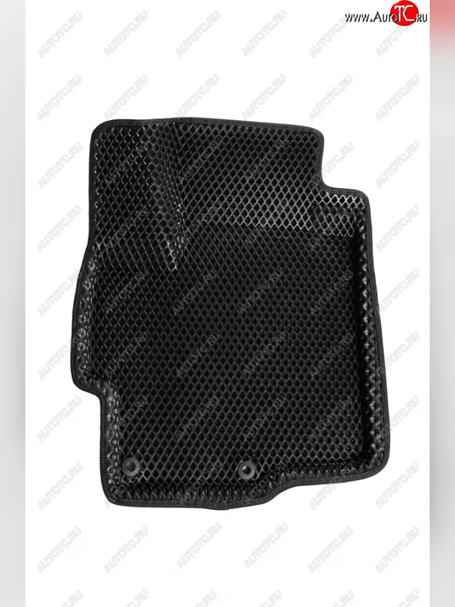 Коврики в салон EVA (3D, ромб, чёрные) Seintex Mitsubishi Outlander GF дорестайлинг (2012-2014)  в Керчи Республика Крым