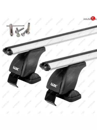 поперечины аэро-классик 120 см (цвет серебро), с болтами секретками 11624р