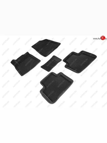 Коврики в салон EVA (3D, ромб, чёрные) Seintex Nissan Teana 2 J32 дорестайлинг (2008-2011)