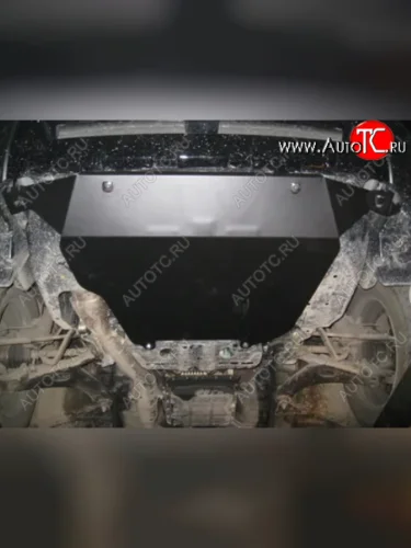 Защита картера (большая, V-2,0) Alfeco (Сталь 2 мм) Subaru Forester SJ рестайлинг (2016-2019)