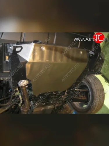 Защита картера (большая, V-2,0) Alfeco (Алюминий 3 мм) Subaru Forester SJ рестайлинг (2016-2019)