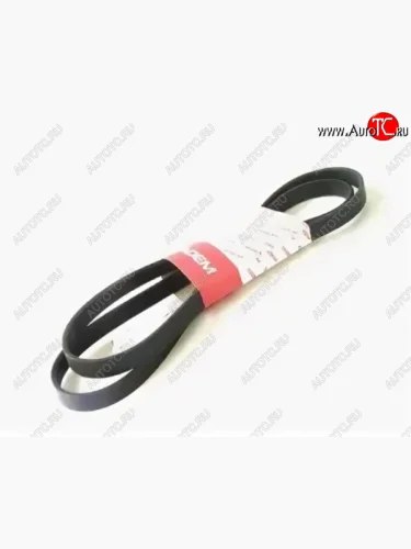 Ремень поликлиновой (V-1,4; 1,6; 1,8; с ГУР и кондиционером) БРТ Chevrolet Lacetti универсал (2002-2013)