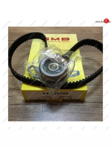 Ремкомплект GMB (ремень+1 ролик) Hyundai Accent 2 LC седан дорестайлинг (ТагАЗ) (1999-2012)