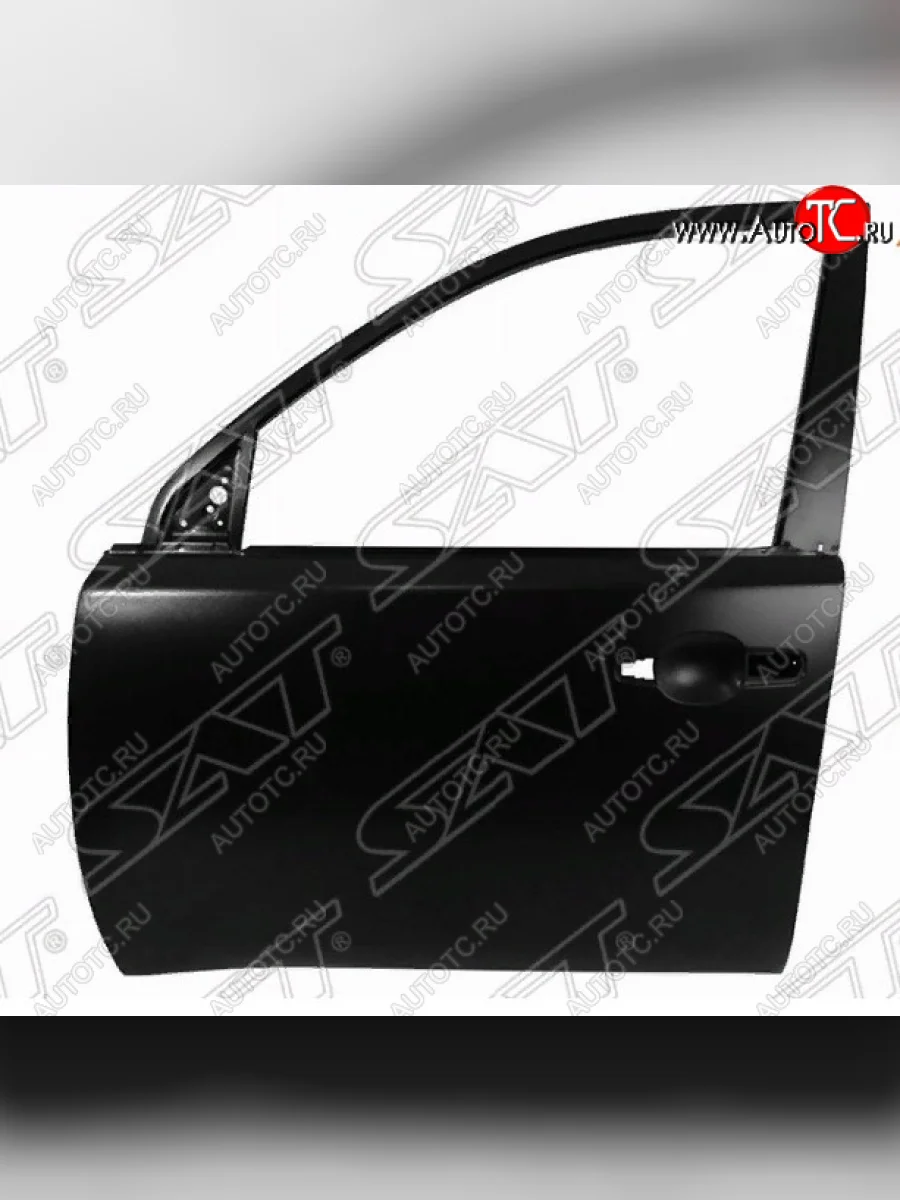 Дверь передняя левая SAT Mitsubishi Pajero Sport PB дорестайлинг (2008-2013) (неокрашенная)  в Самаре Самарской области