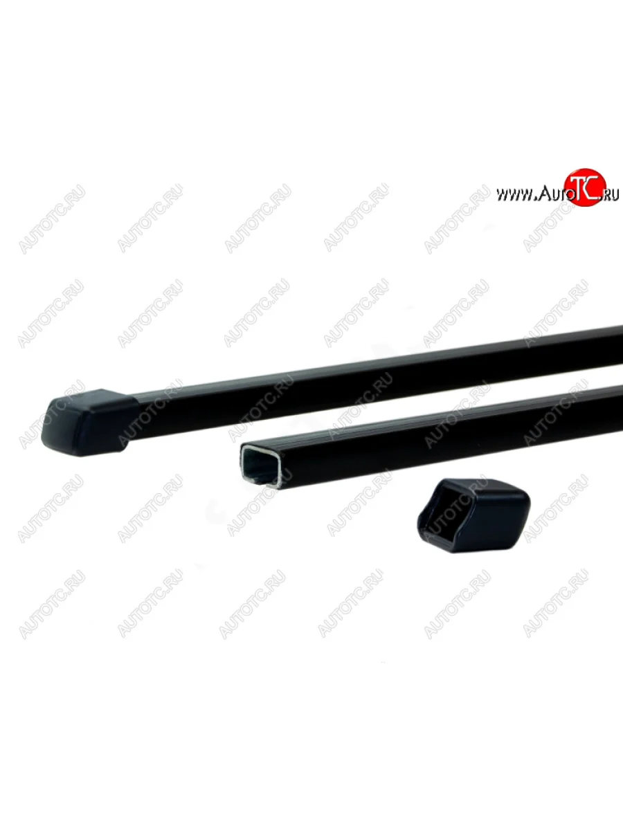 Багажник на крышу без рейлингов в сборе LUX1  Ford Fusion (2002-2012) 1 (поперечины прямоугольные 120 см (цвет черный))  в Самаре Самарской области