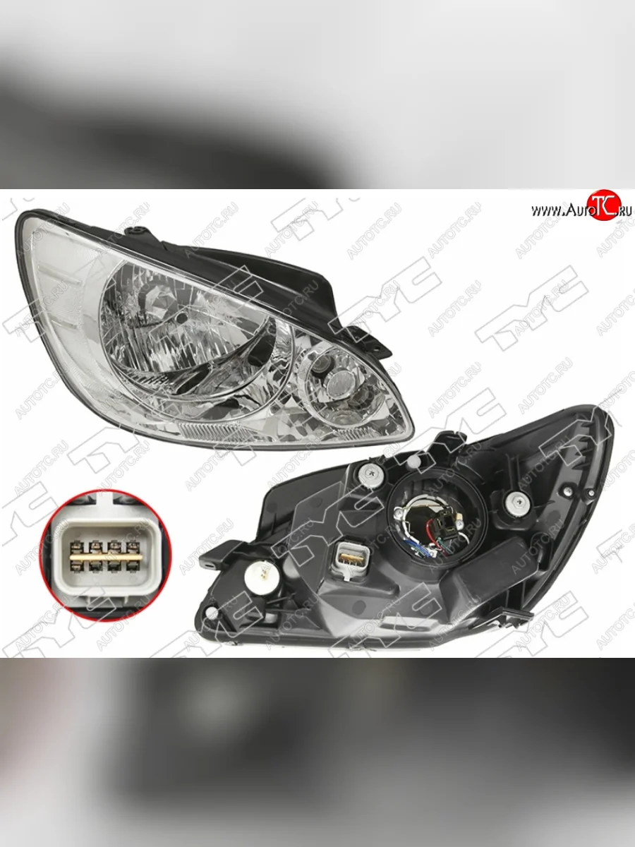 Правая фара TYC Hyundai Getz TB хэтчбэк 5 дв. рестайлинг (2005-2010)  в Перми Пермском крае