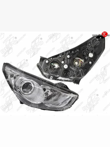 Правая фара DEPO Hyundai IX35 LM дорестайлинг (2009-2013)
