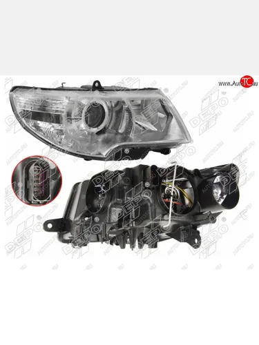 Правая фара DEPO Skoda Superb B6 (3T5) универсал доресталийнг (2009-2013)