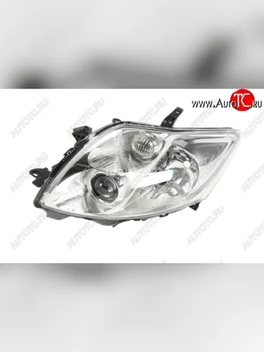 Левая фара (под электрокорректор, Евросвет) DEPO Toyota Auris  E150 (2006-2010) хэтчбэк 5 дв. дорестайлинг