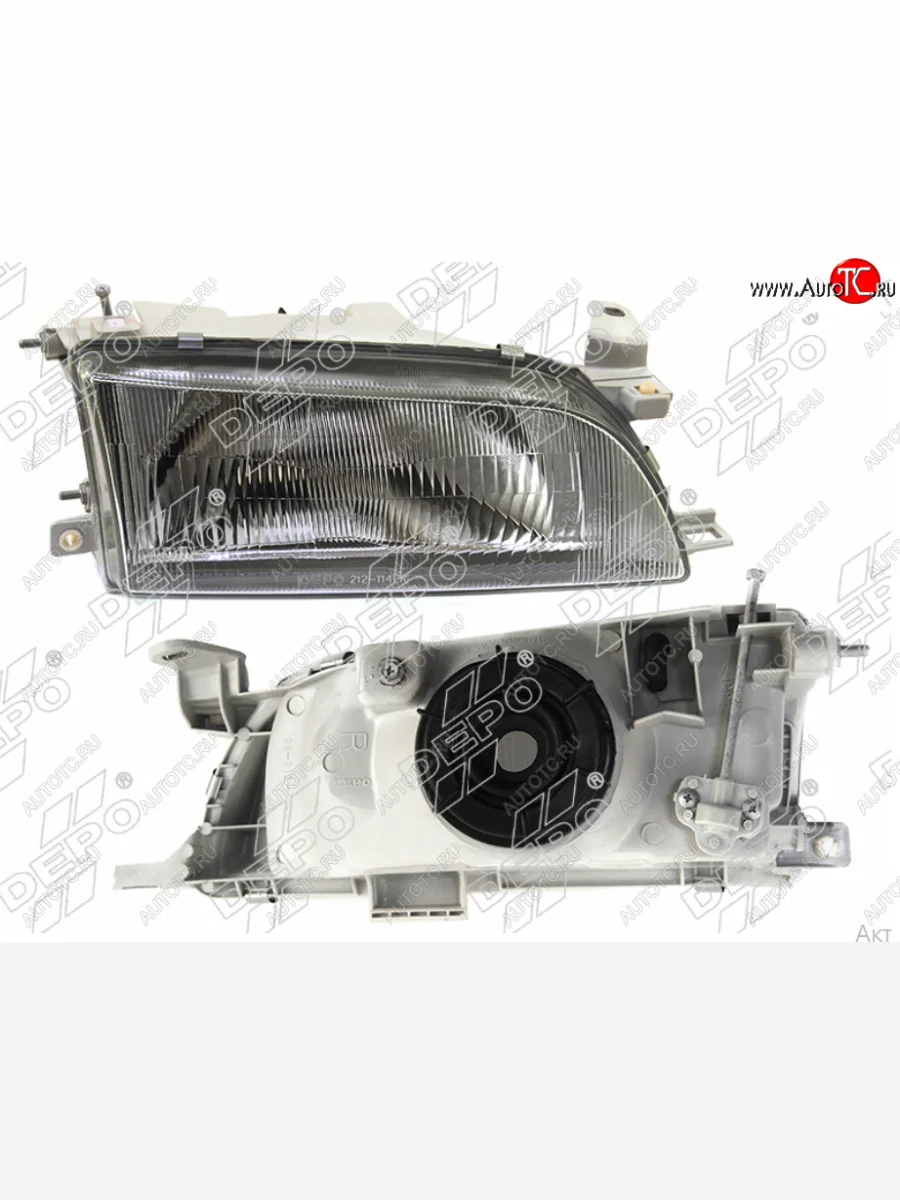 Правая фара (Евросвет) DEPO Toyota Corolla E100 седан (1991-2002)  в Самаре Самарской области