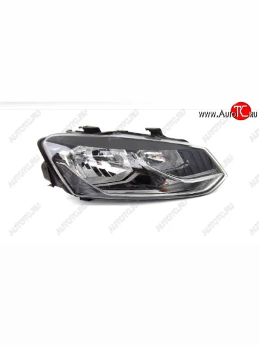 Правая фара (с корректором) DEPO Volkswagen Polo Mk5 6R,6C,61 седан рестайлинг (2015-2020)