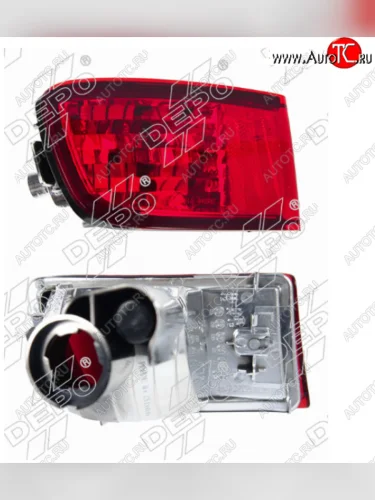 Левый фонарь в задний бампер DEPO Toyota Hilux Surf N210 рестайлинг (2005-2009)