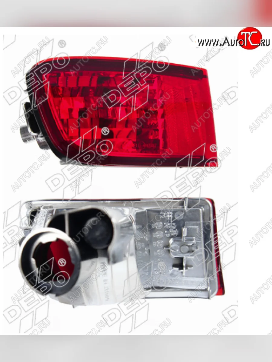Левый фонарь в задний бампер DEPO Toyota Hilux Surf N210 рестайлинг (2005-2009)  в Керчи Республика Крым