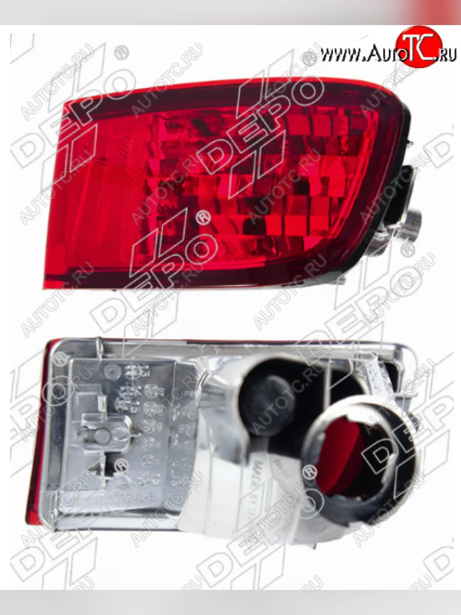 Правый фонарь в задний бампер DEPO Toyota Hilux Surf N210 рестайлинг (2005-2009)  в Керчи Республика Крым