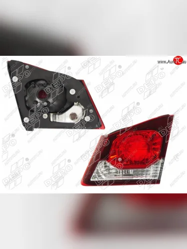 Правый фонарь в крышку багажника DEPO Honda Civic  FD (2009-2011) седан рестайлинг