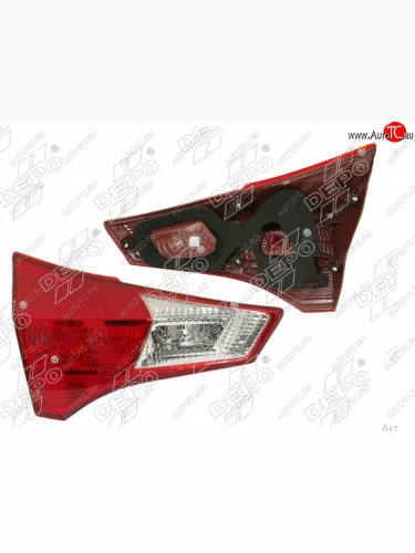 Левый фонарь в крышку багажника DEPO Toyota RAV4 XA40 5 дв. дорестайлинг (2012-2015)