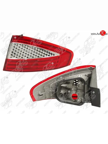 Правый фонарь задний DEPO Ford Mondeo Mk4,BD дорестайлинг, седан (2007-2010)