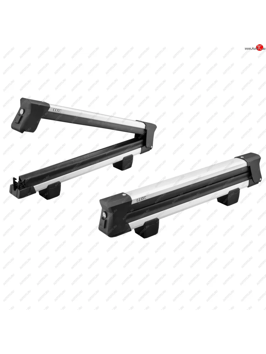 Крепление 3 пар лыж/2 сноуборда на аэродинамический профиль LUX Эльбрус Seat Toledo Mk3 хэтчбэк (2004-2009)  в Перми Пермском крае