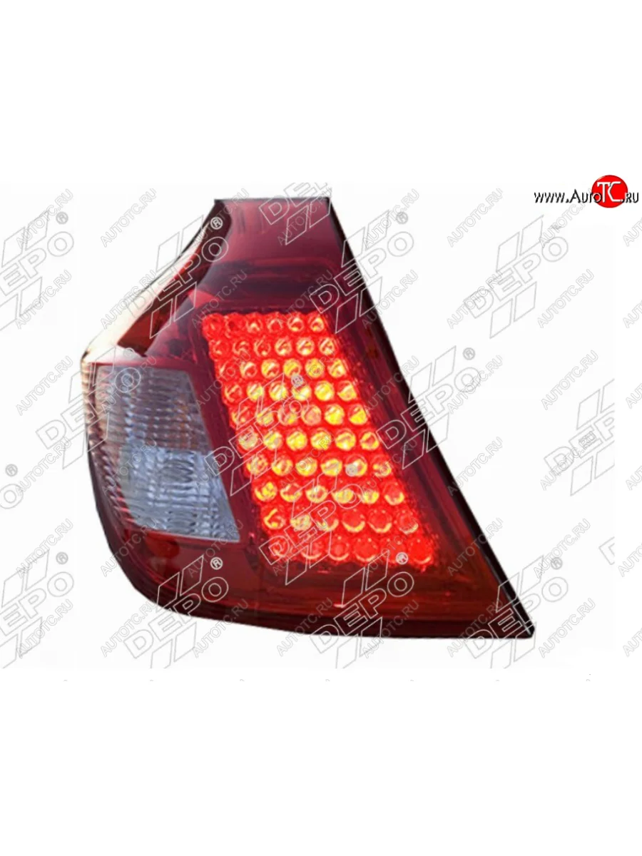 Левый фонарь задний DEPO KIA Ceed 1 ED рестайлинг, хэтчбэк 5 дв. (2010-2012)  в Воронеже Воронежской области