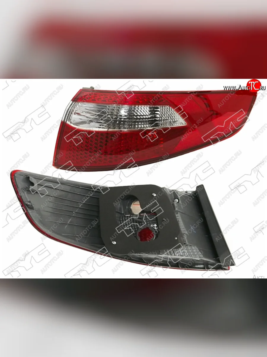 Правый фонарь задний (внешний) TYC KIA Rio 3 QB дорестайлинг седан (2011-2015)  в Самаре Самарской области